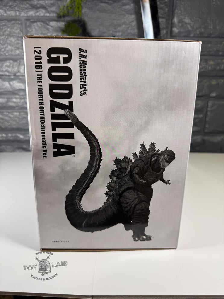 BANDAI SH MonsterArts Godzilla (2016) The FOURTH Orthochromatic Version (SHIN-Godzilla)