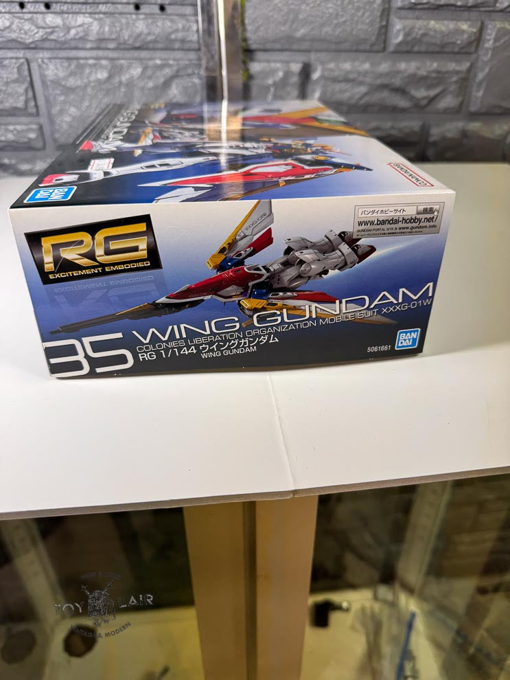 BANDAI RG Wing Gundam Colonies Liberation Organization XXXG-01W Scale Model Kit