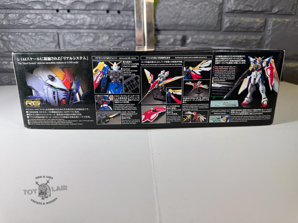 BANDAI RG Wing Gundam Colonies Liberation Organization XXXG-01W Scale Model Kit