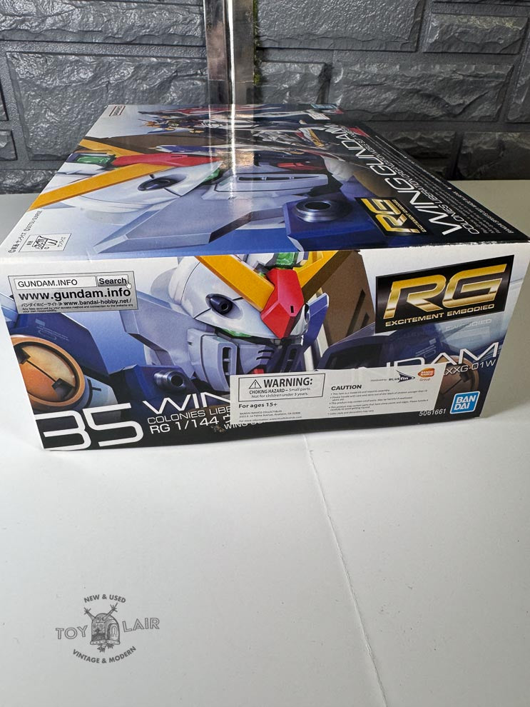 BANDAI RG Wing Gundam Colonies Liberation Organization XXXG-01W Scale Model Kit