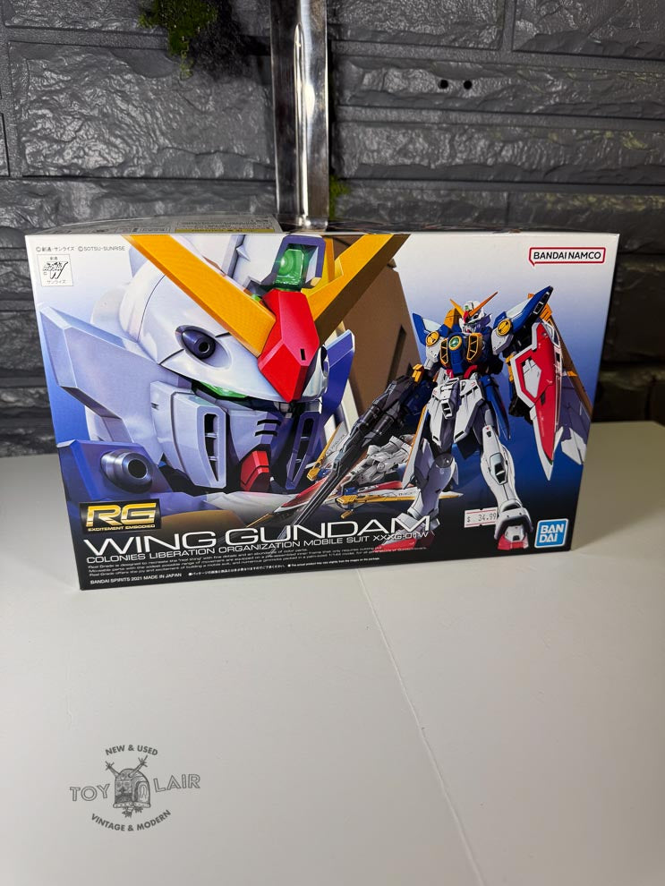 BANDAI RG Wing Gundam Colonies Liberation Organization XXXG-01W Scale Model Kit