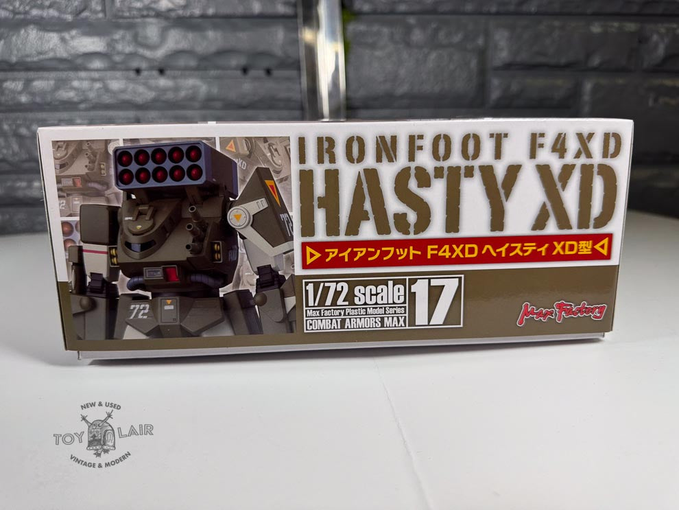 MAX Factory Fang of the Sun Dougram Combat Armors IRONFOOT F4XD 17 HASTY XD 1/72 Scale Model Kit