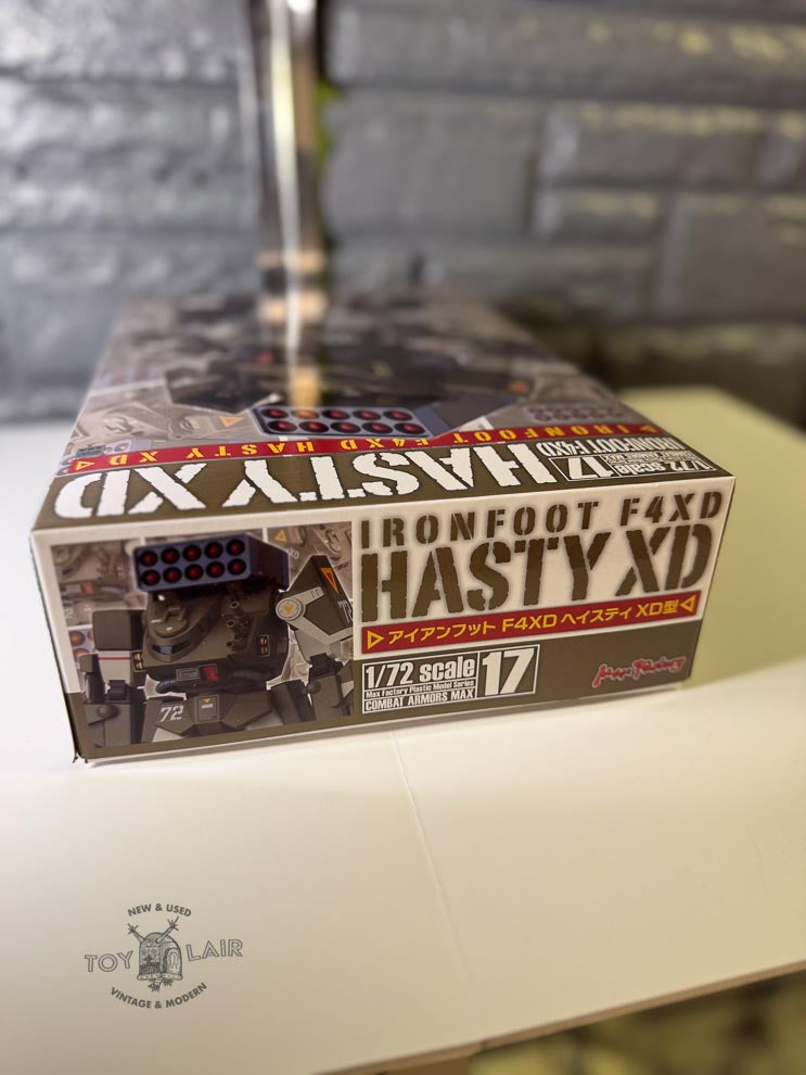 MAX Factory Fang of the Sun Dougram Combat Armors IRONFOOT F4XD 17 HASTY XD 1/72 Scale Model Kit