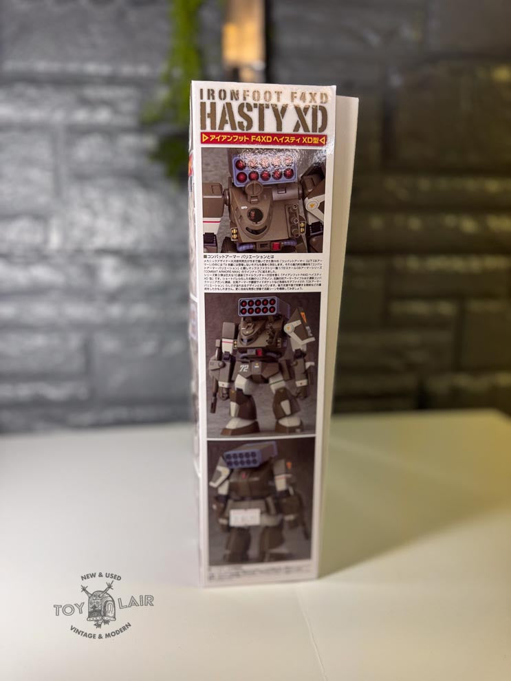 MAX Factory Fang of the Sun Dougram Combat Armors IRONFOOT F4XD 17 HASTY XD 1/72 Scale Model Kit