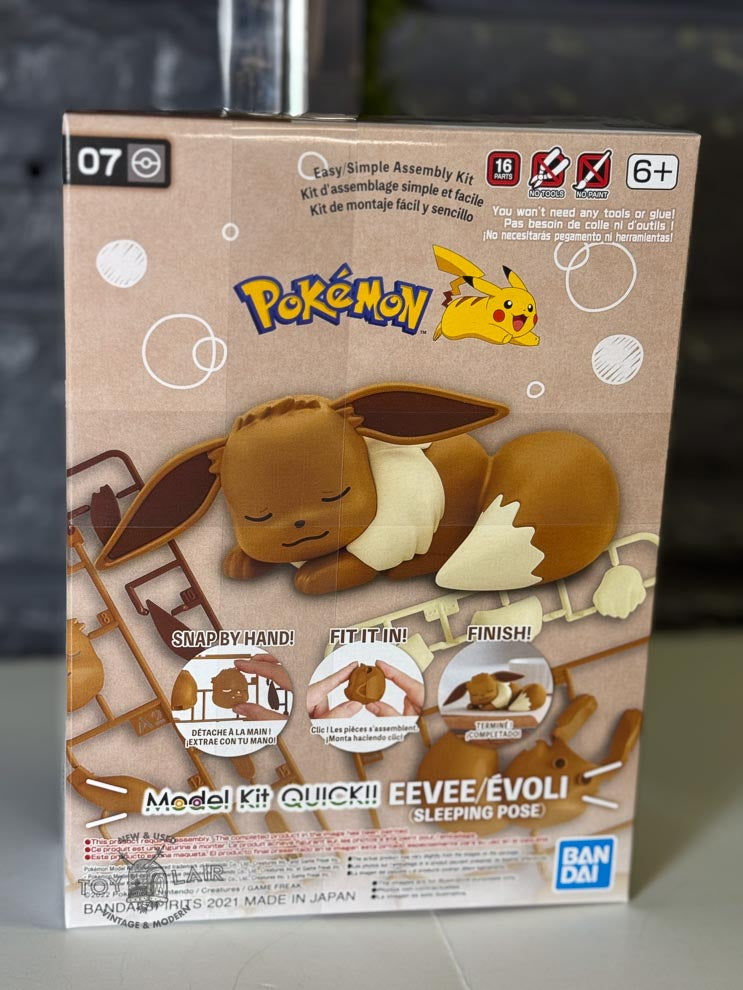 BANDAI Pokemon Quick Eevee Model #7