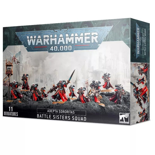 Games Workshop Warhammer 40K Adepta Sororitas Battle Sisters Squad 11 miniatures