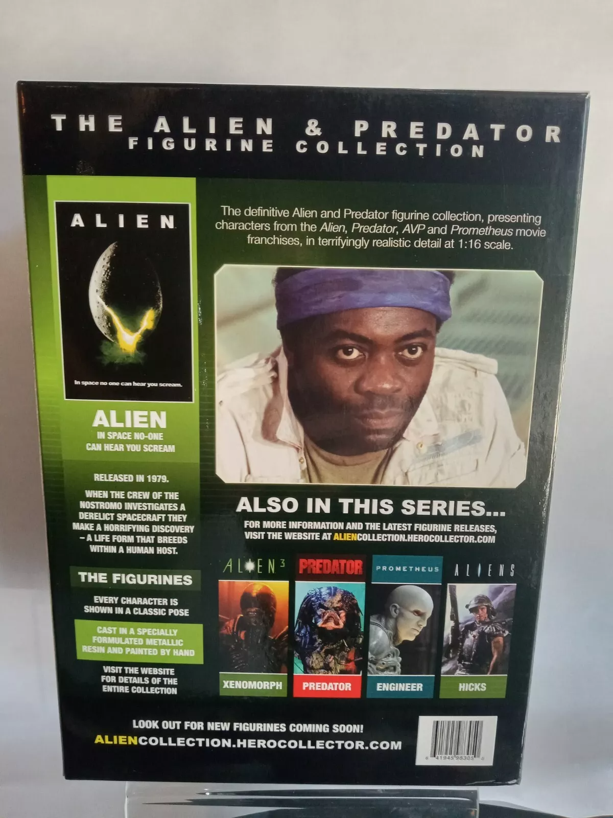 Eaglemoss Parker Figurine From The Alien and Predator Collection Brand New