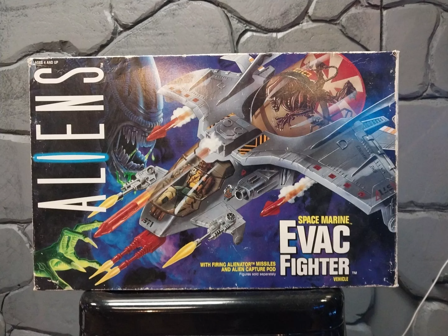 Aliens Space Marine EVAC Fighter Vehicle Complete Kenner 1992 Figure Accessory