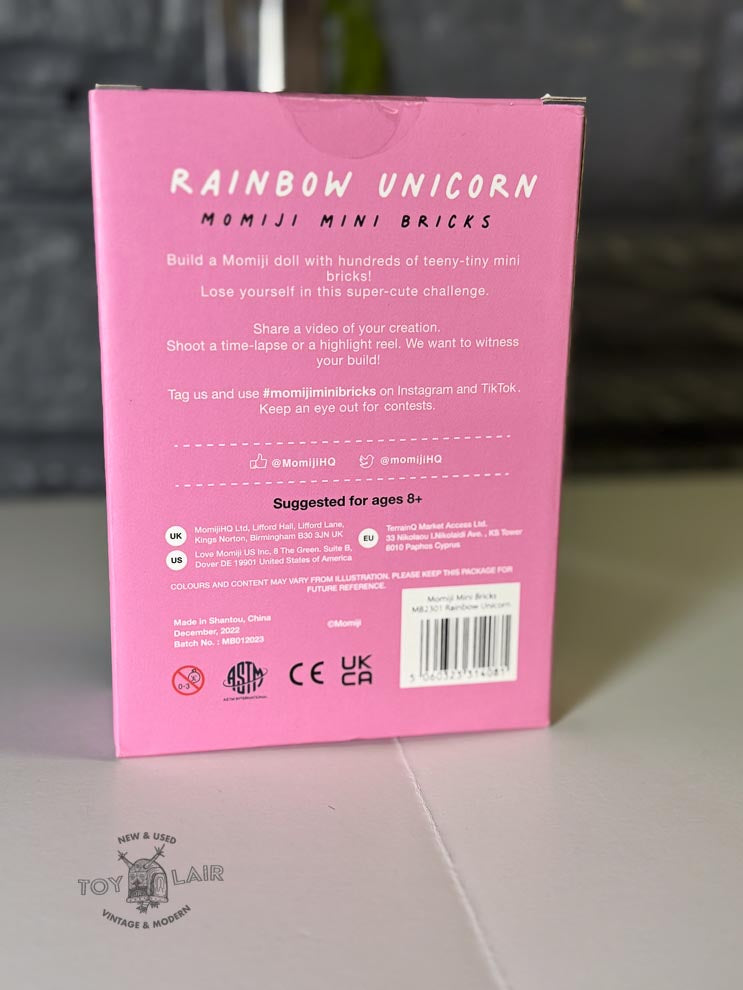 Momiji Mini Bricks Rainbow Unicorn