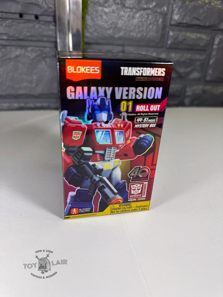 Blockees Figures Transformers Galaxy Roll Out Version 1