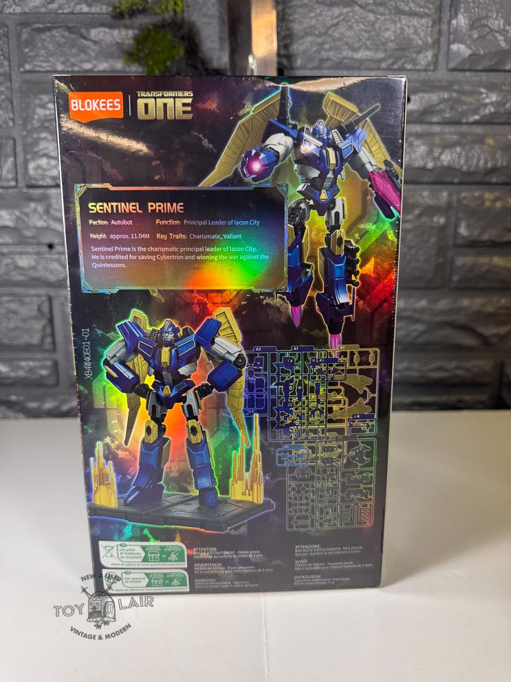 Blockees Transformers ONE Classic Class 14 Sentinel Prime Model