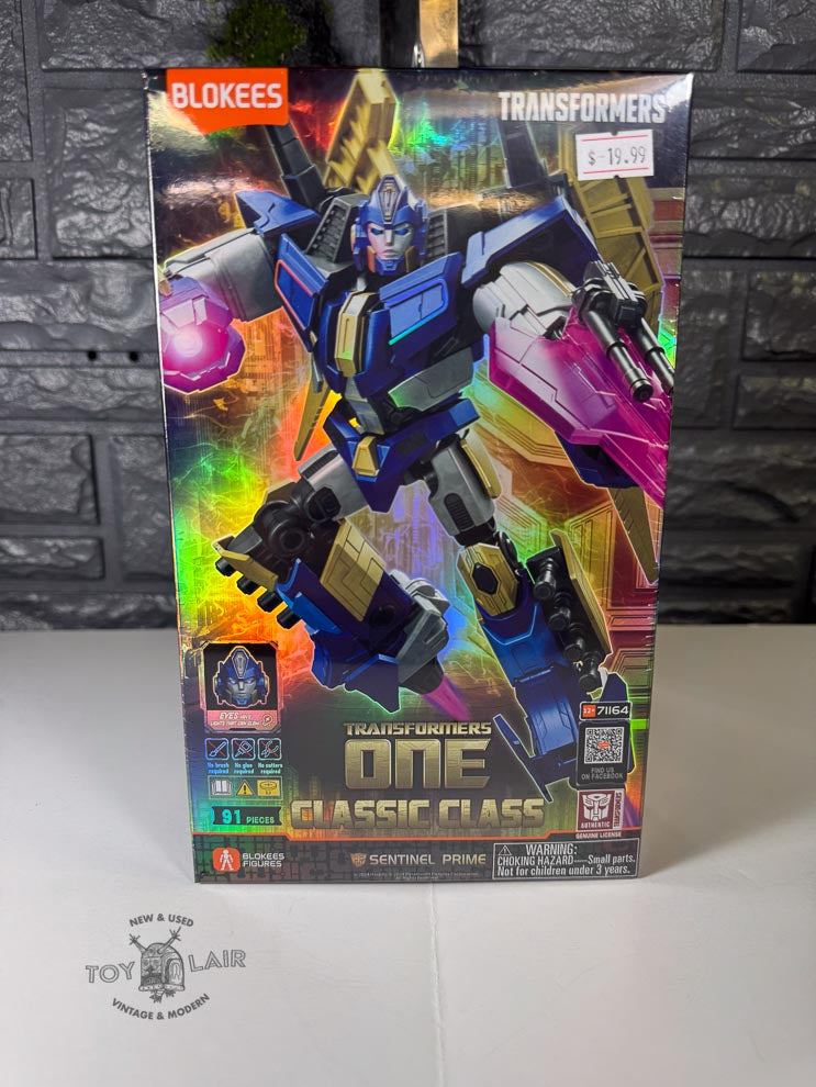 Blockees Transformers ONE Classic Class 14 Sentinel Prime Model