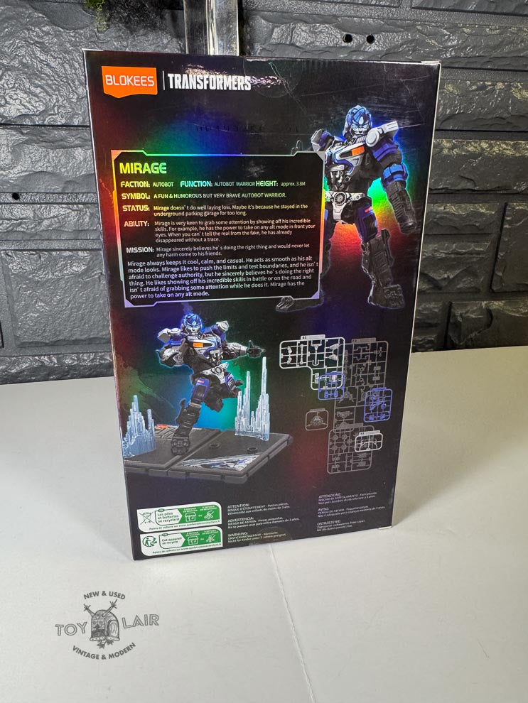 Blockees Transformers Classic Class Mirage 06 Rise of the Beasts Model
