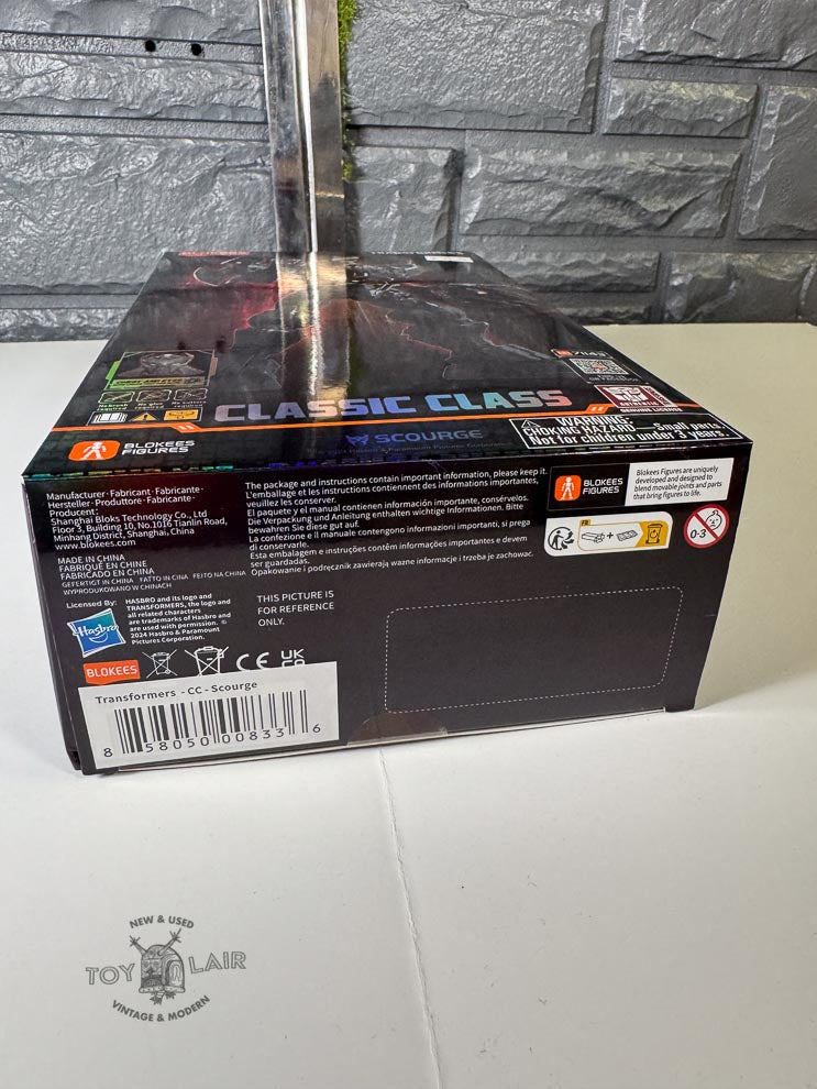 Blockees Transformers Classic Class Scourge 03 Rise of the Beasts Model