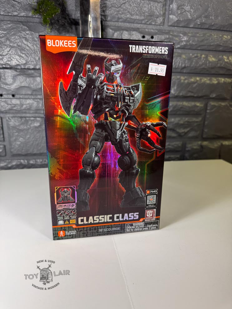 Blockees Transformers Classic Class Scourge 03 Rise of the Beasts Model