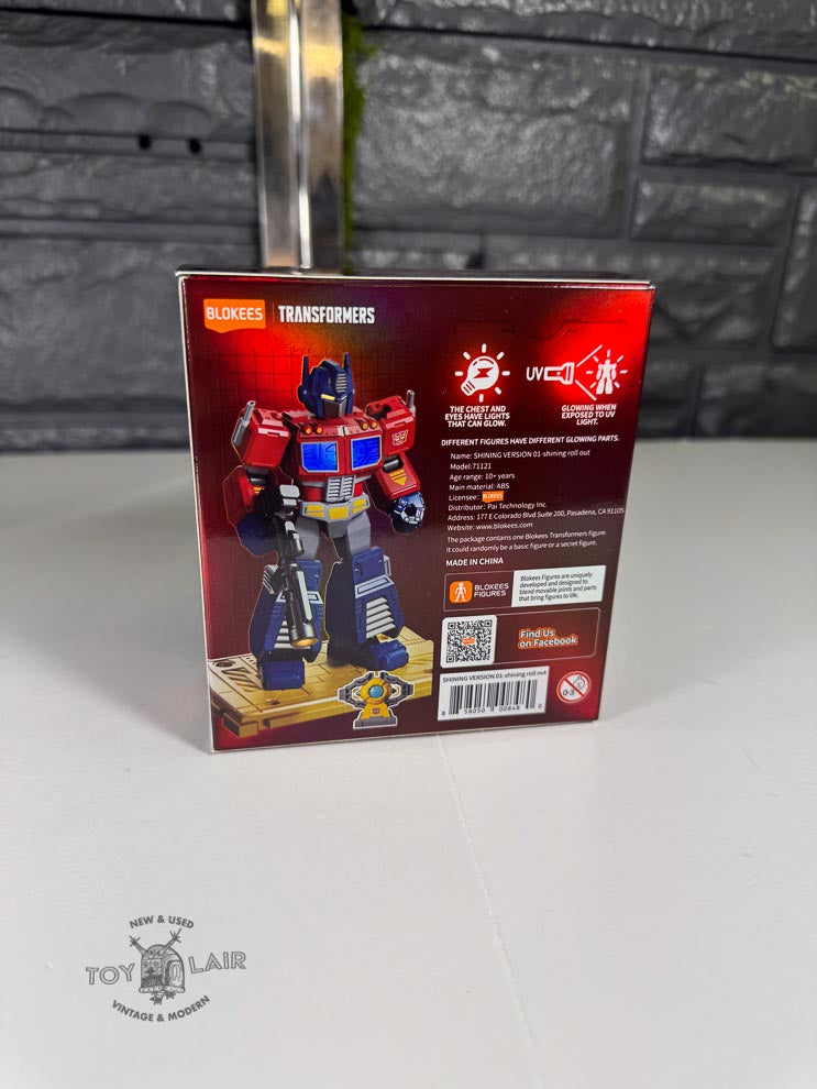 Blockees Figures Transformers Shining Version 01 Shining Roll Out