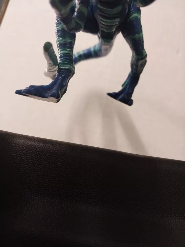 Vintage Playmates 1996 Primal Rage Vertigo Blue Atari Games Dinosaur Figure only