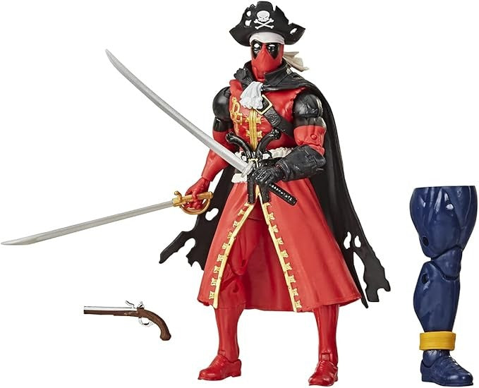 Hasbro Marvel Legends Deadpool Pirate 6" Action Figure