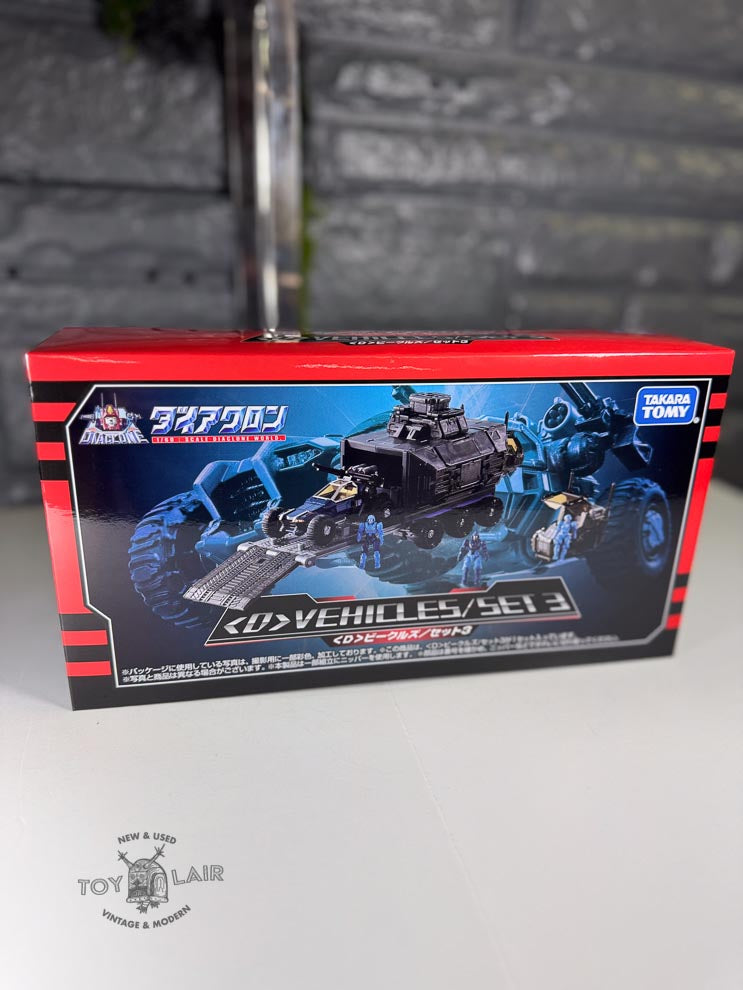DIACLONE 1/60 Scale <D>Vehicles Set 3 Takara Tomy