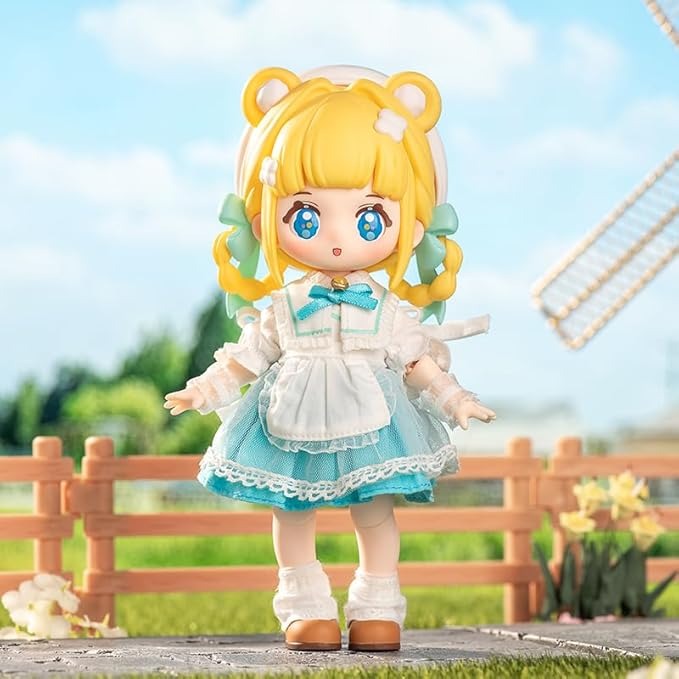 BJD Dolls Dream Town Series Blind Box Ball Jointed Doll Collectable Action Figure Posable Dress Up Doll