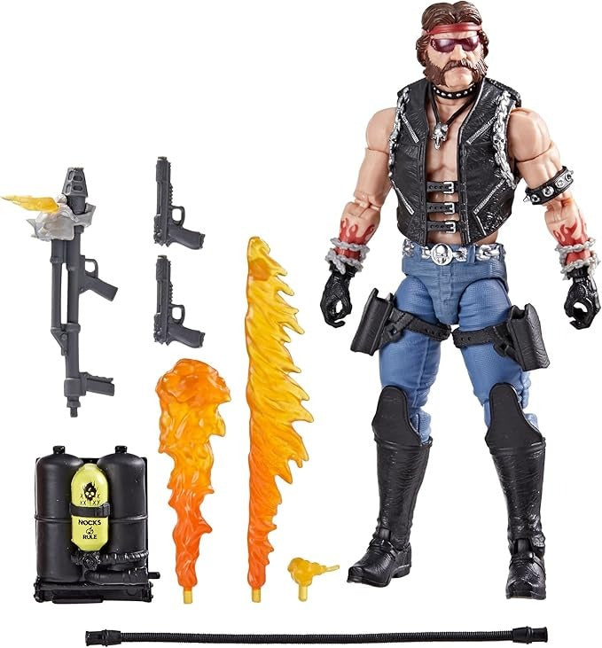 Hasbro G.I. Joe Dreadnok Torch Classified Series #123 6 inch action figure