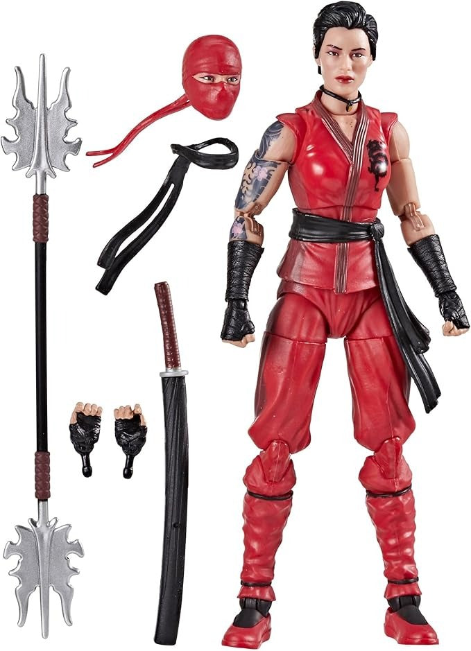Hasbro GI Joe Kim "Jinx" Arashikage Classified Series #124 Action Figure 6 Inch