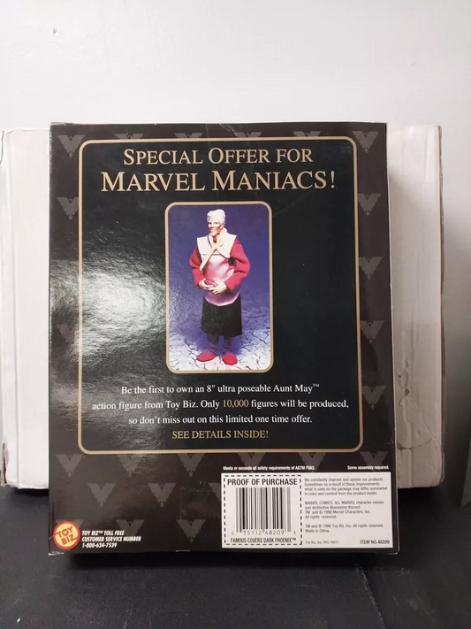 DARK PHOENIX Famous Cover 8" ACTION FIGURE TOYBIZ MARVEL 1998 Vintage