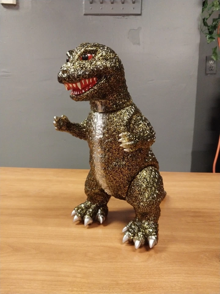 Medicom Anraku Ansaku Godzilla 1954 First Generation Glitter Soft Vinyl G Store