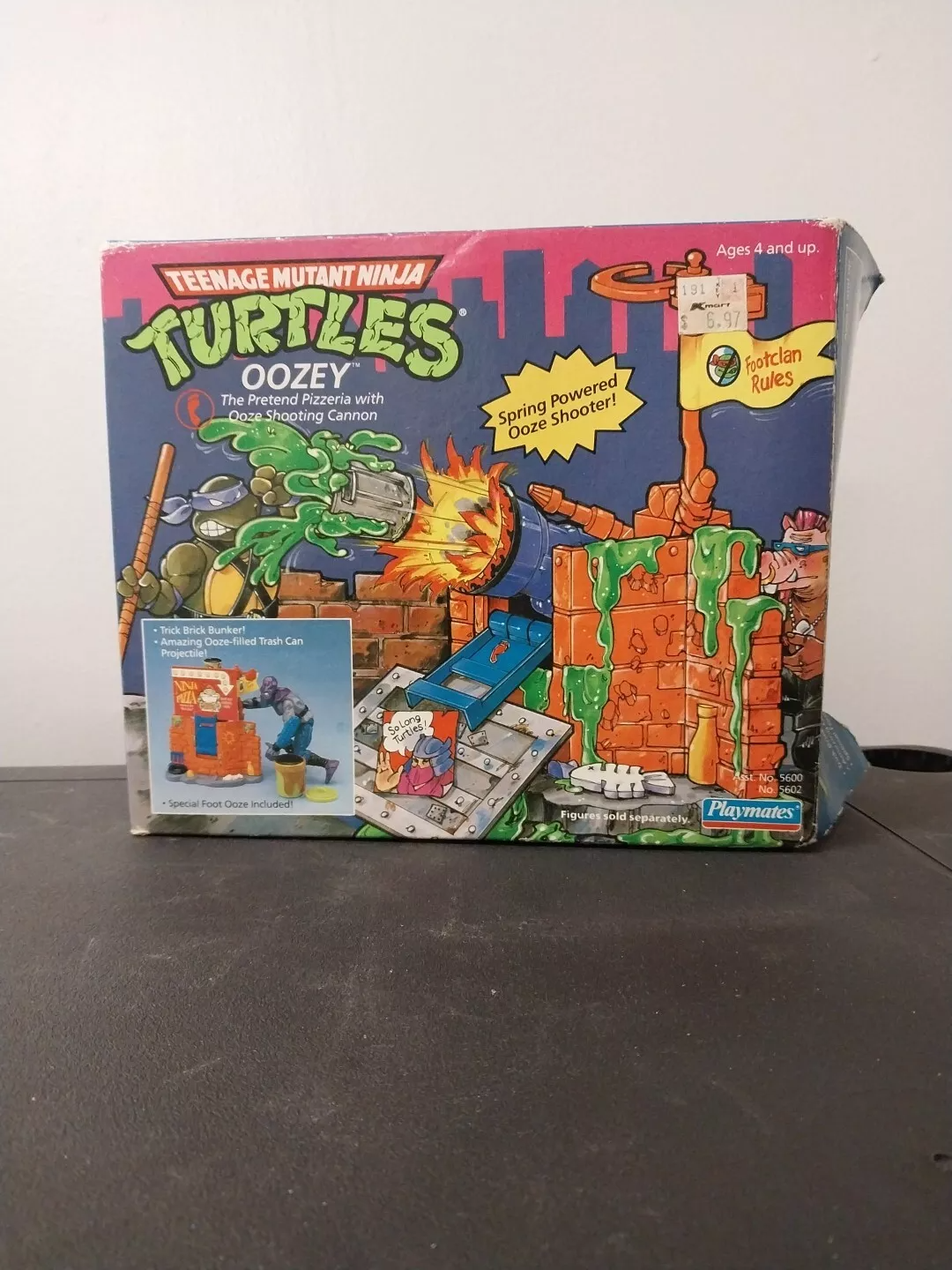 Teenage Mutant Ninja Turtles Oozey The Pretend Pizzeria With Cannon