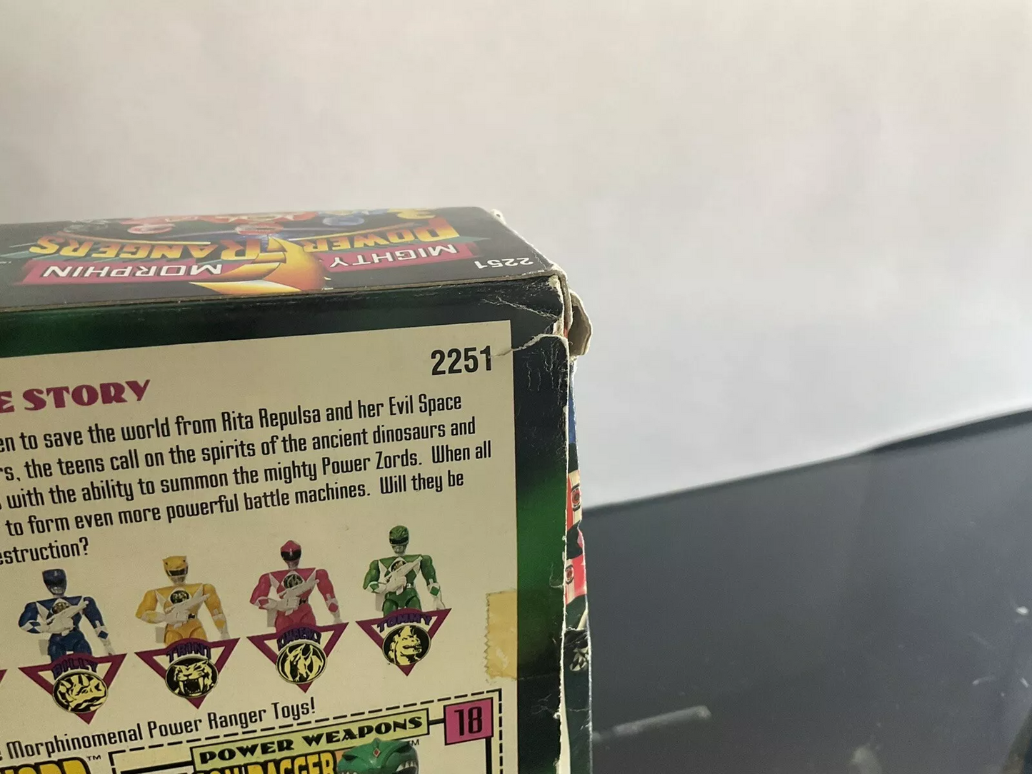 Mighty Morphin Power Rangers Dragon Dagger Bandai 1994