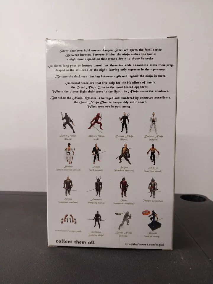 The Fwoosh Articulated Icons The Feudal Series Seijun Samurai Outlaw