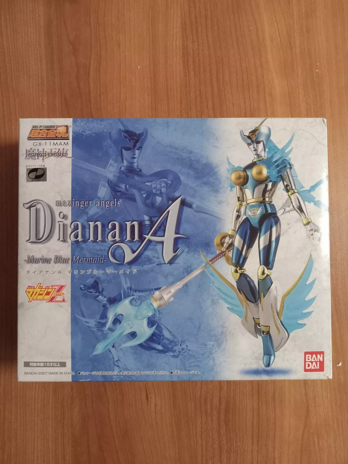 Soul of Chogokin GX-11 MAM Mazinger Z DIANAN A figure Bandai Marine Blue Mermaid