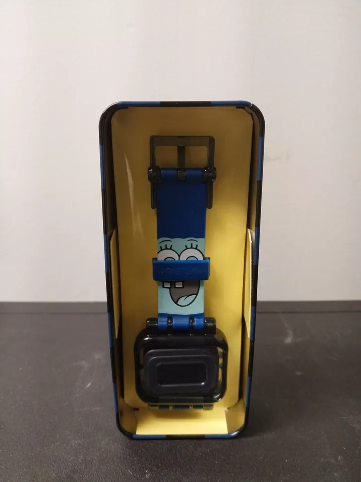 Vintage 2004 •SpongeBob SquarePants• Burger King Viacom Digital Watch