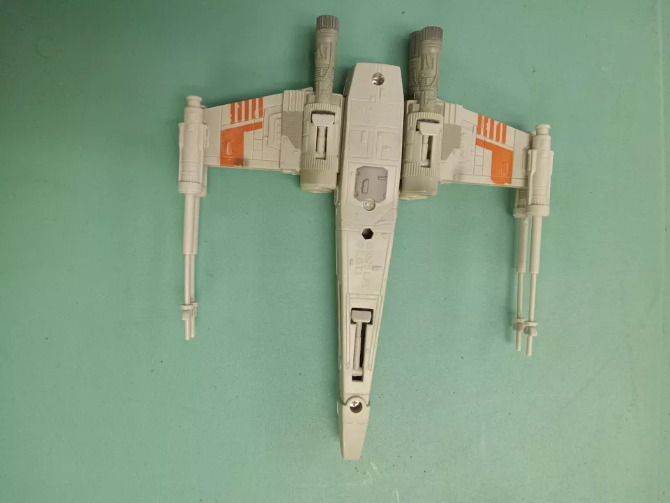 Vtg 1995 Micro Machines Star Wars ACTION FLEET Complete w/ Stand-Figures X-WING