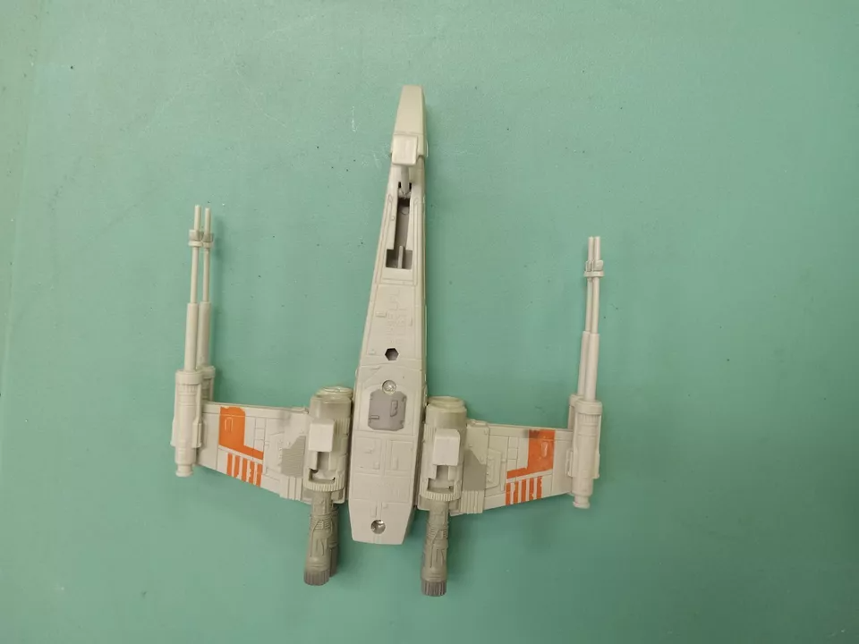 Vtg 1995 Micro Machines Star Wars ACTION FLEET Complete w/ Stand-Figures X-WING