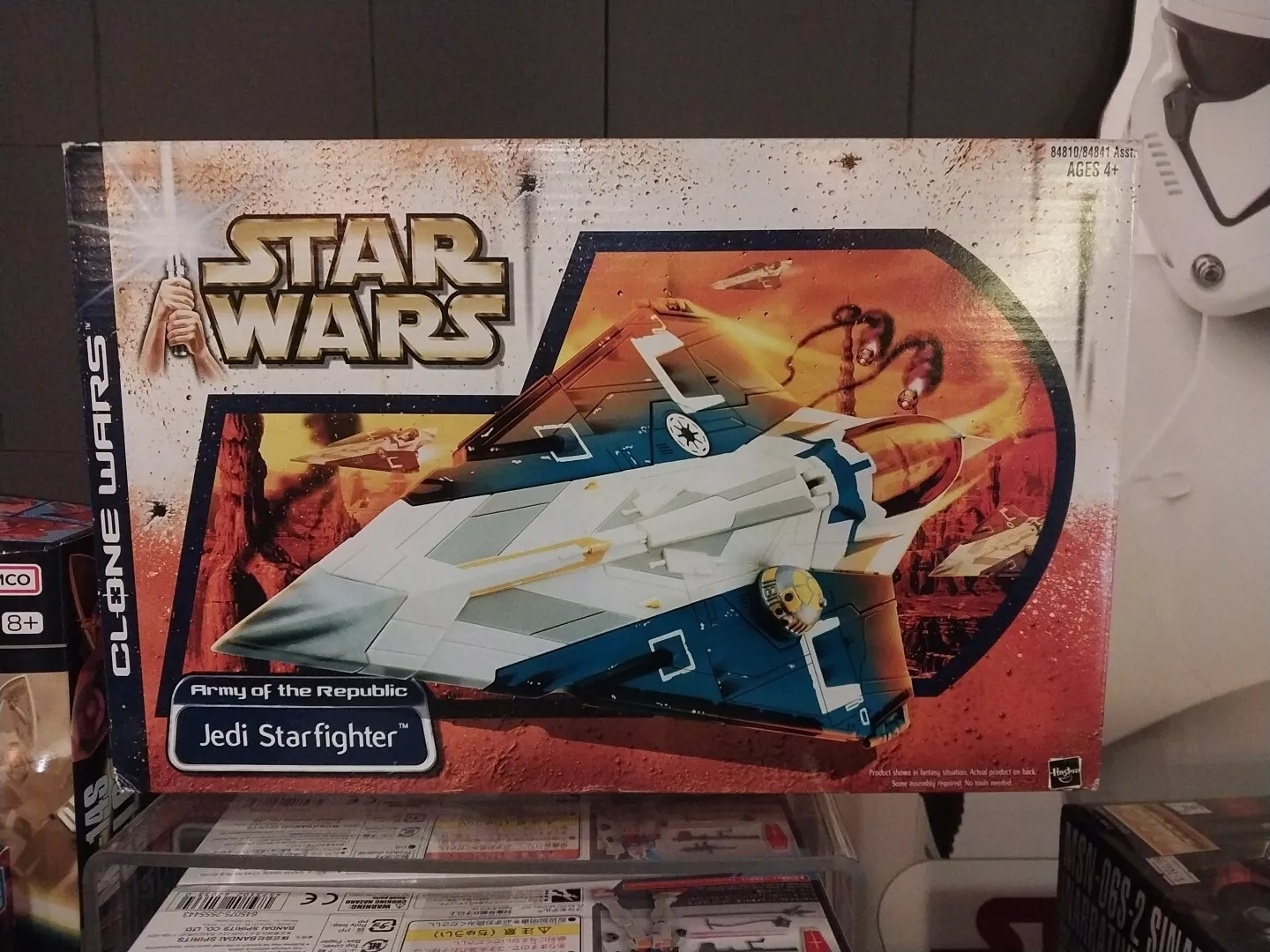 Star Wars AOTC Army Of The Republic Jedi Starfighter 2002 Toy NEW