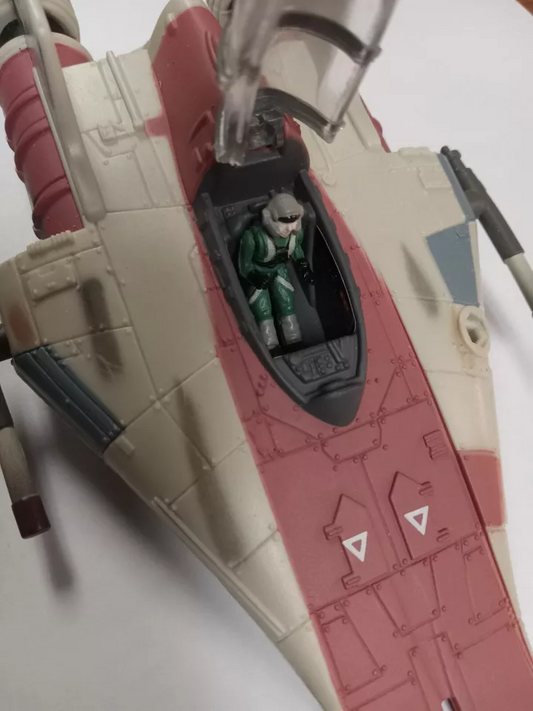 A-Wing Red Starfighter Star Wars Action Fleet Micro Machines Galoob 1995