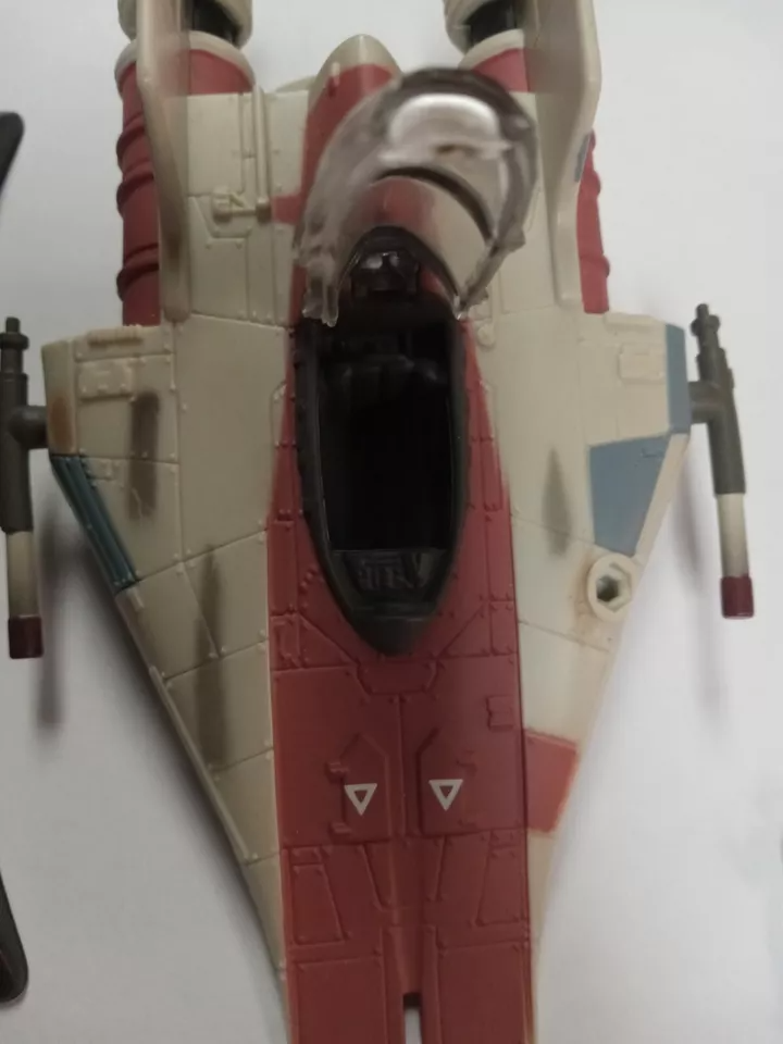 A-Wing Red Starfighter Star Wars Action Fleet Micro Machines Galoob 1995