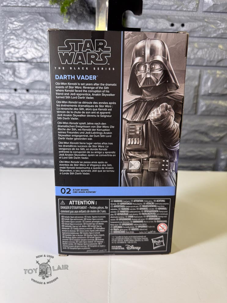 Hasbro Disney Lucasfilm Star Wars The Black Series Darth Vader Action Figure