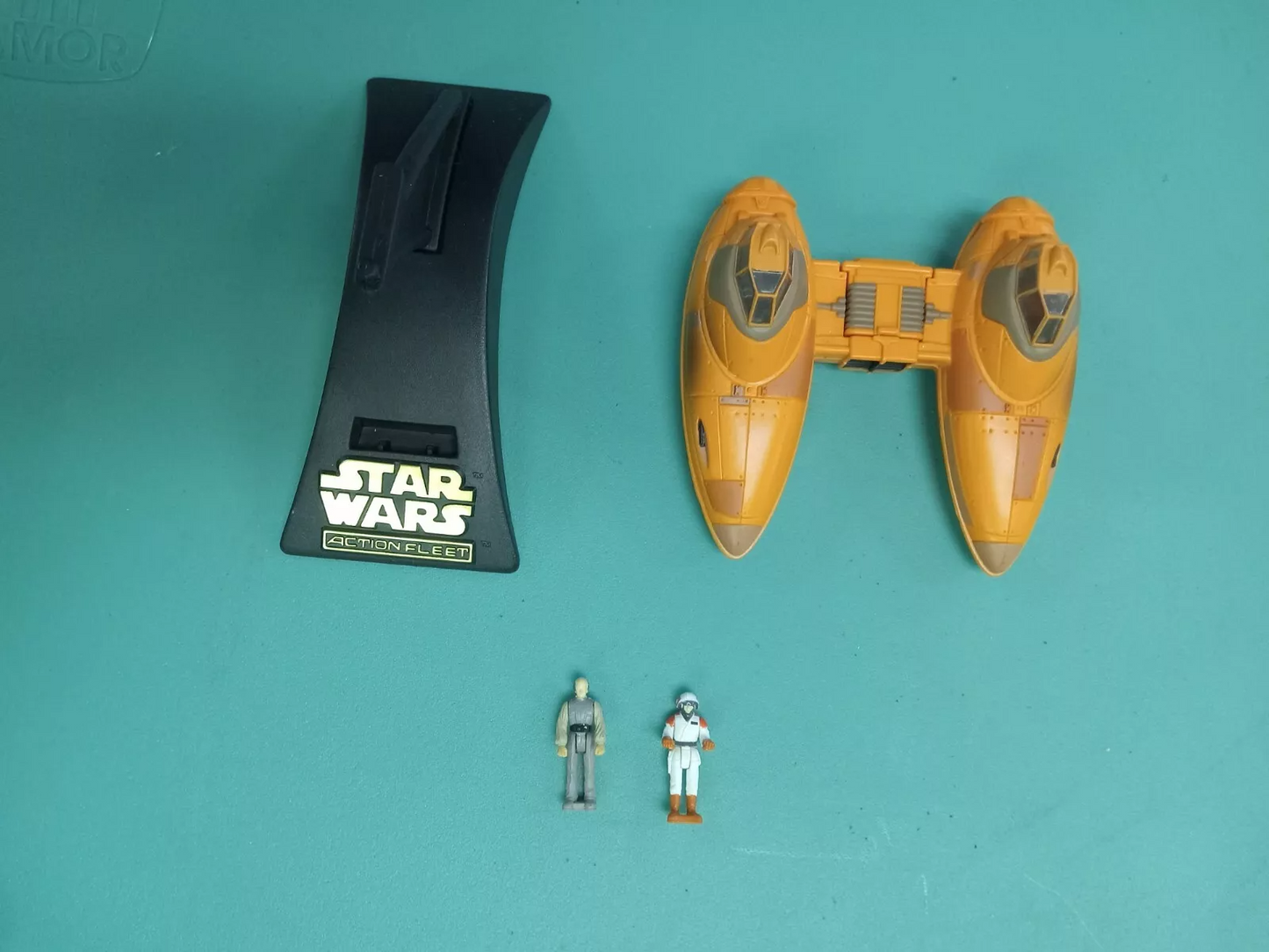 Vintage 1996 Star Wars Action Fleet Twin Pod Cloud Car Complete Loose