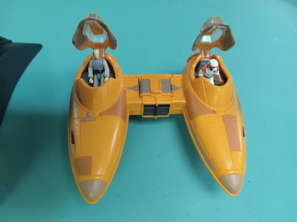 Vintage 1996 Star Wars Action Fleet Twin Pod Cloud Car Complete Loose
