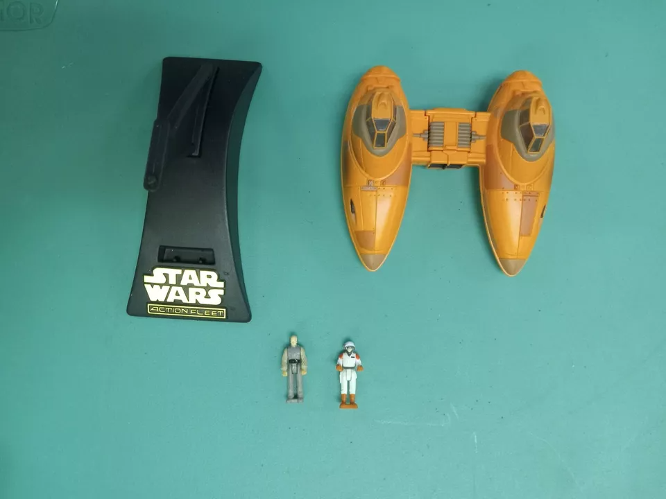 Vintage 1996 Star Wars Action Fleet Twin Pod Cloud Car Complete Loose