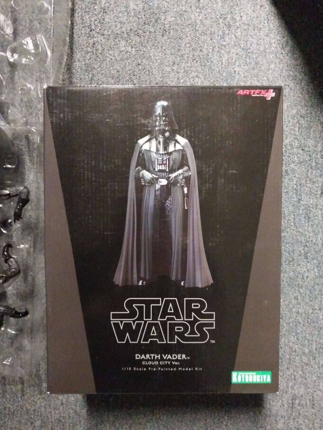 Kotobukiya Artfx Star Wars Cloud City Darth Vader 1/10 scale, Lord Vader, Figure