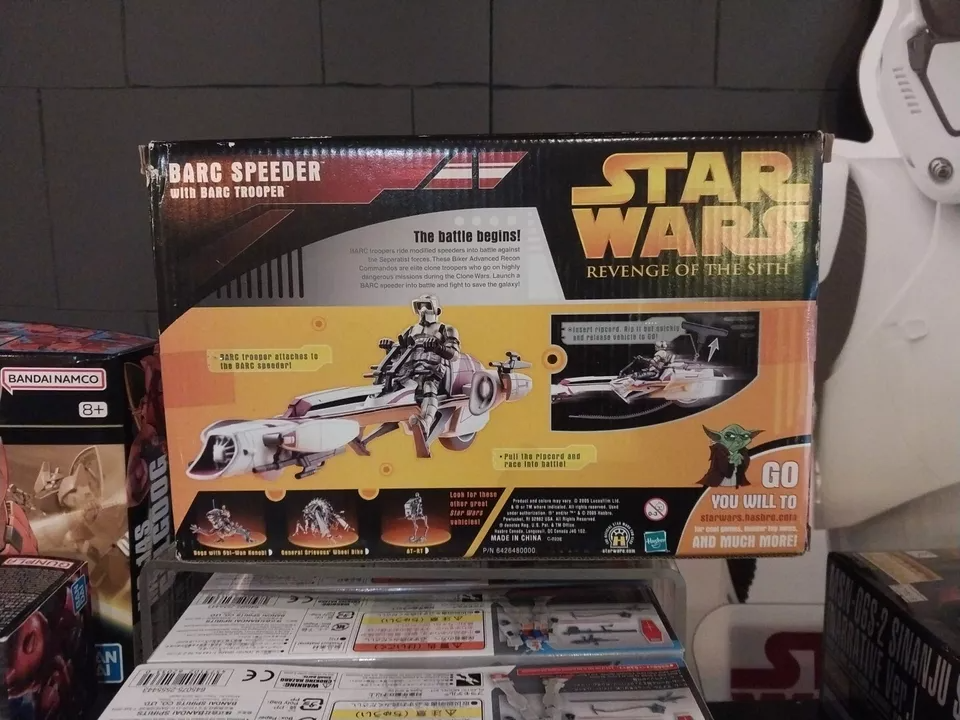 Star Wars Revenge Of The Sith Barc Speeder W Barc Trooper 2005
