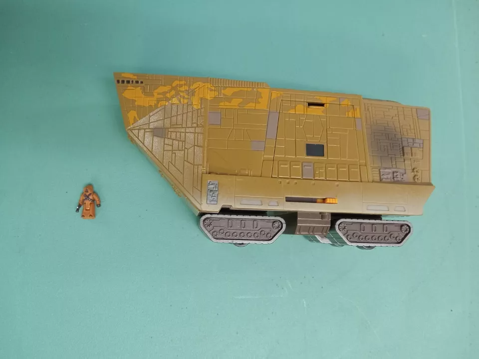 Star Wars Action Fleet Sandcrawler Loose Complete 1996