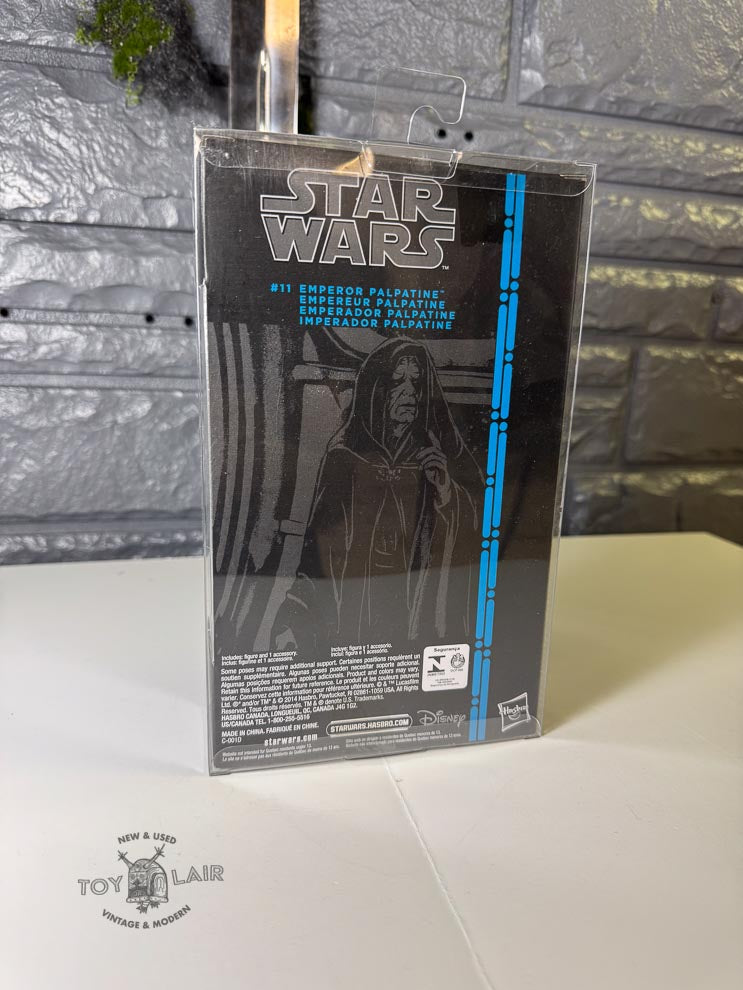 Hasbro Star Wars The Black Series #11 Emperor Palpatine Action Figure