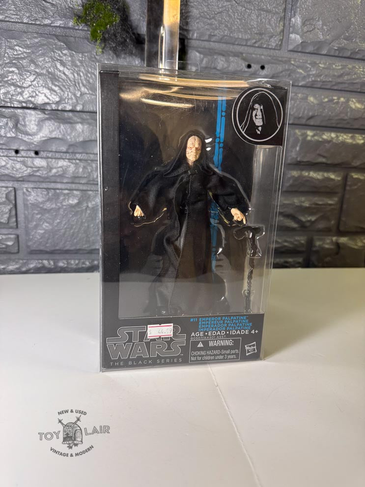 Hasbro Star Wars The Black Series #11 Emperor Palpatine Action Figure