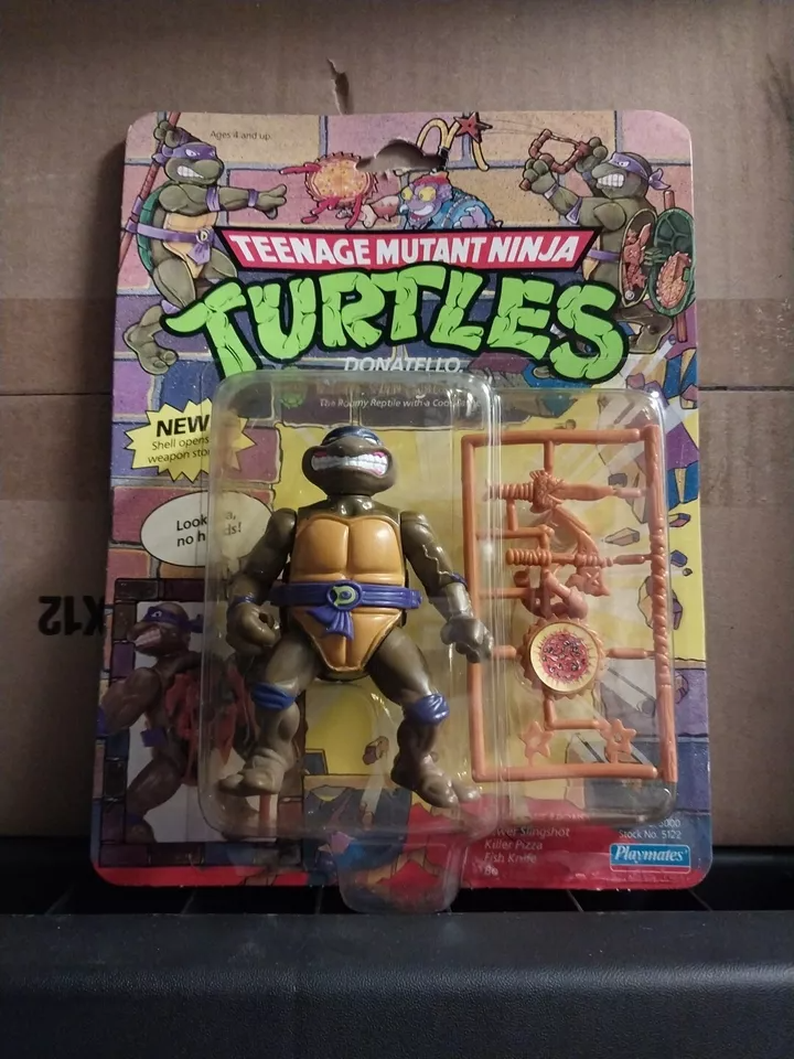 Playmates Toys TMNT Classic Storage Shell Donatello 5 in Action Figure - 81032