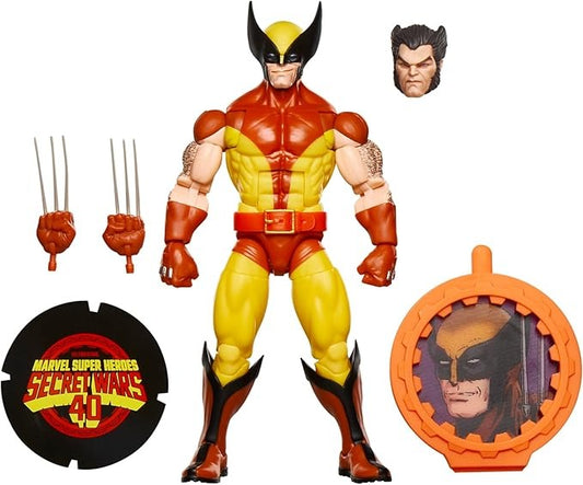 Hasbro Marvel Legends Series Secret Wars Wolverine 6" Action Figure