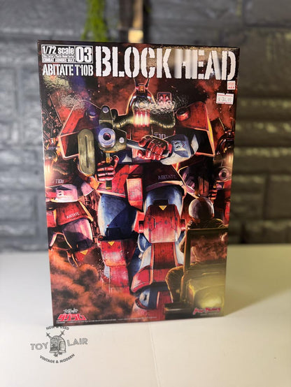 Fang of the Sun Dougram Combat Armors MAX 03 Abitate T-10B BLOCKHEAD 1/72 Scale Model Kit